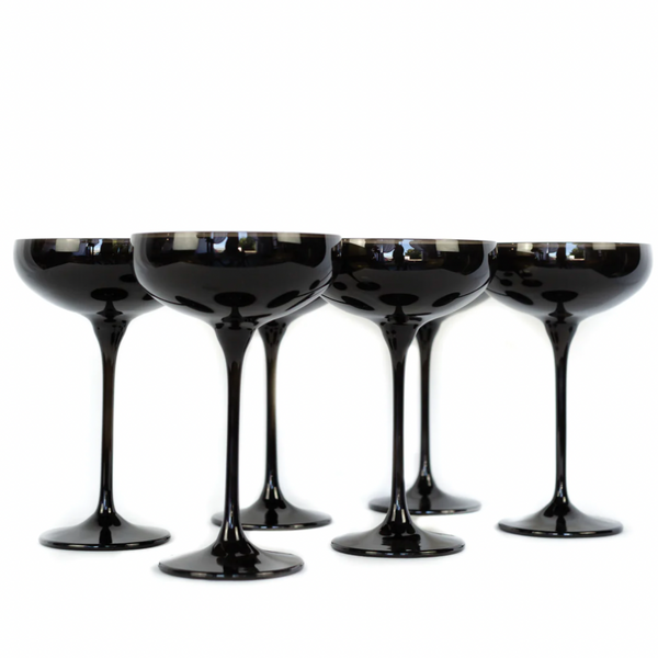 Estelle Onyx Stemless Wine Glasses – Waiting On Martha