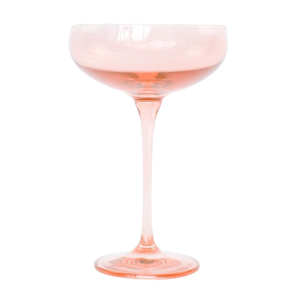 Estelle Blush Pink Wine Glasses – Waiting On Martha