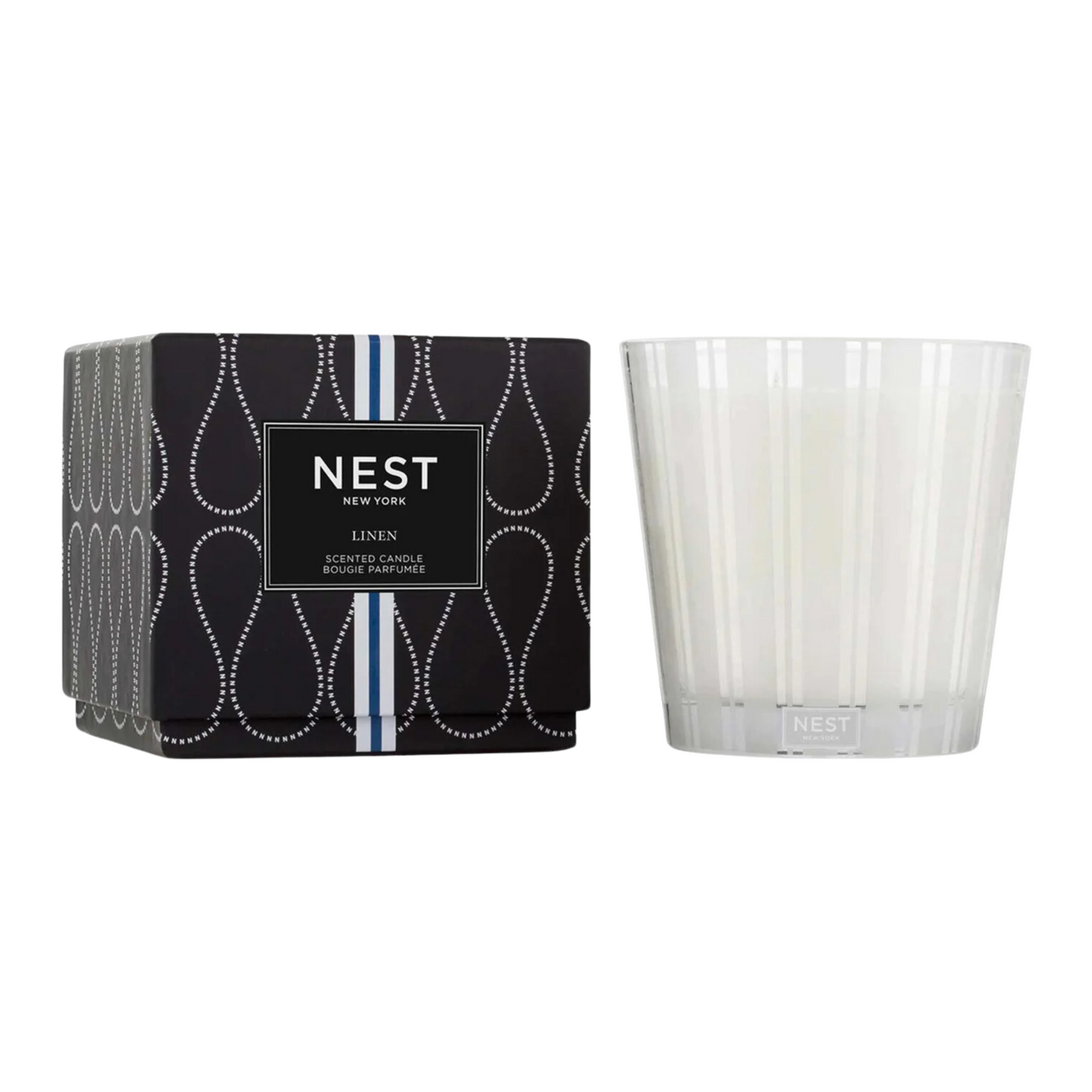 Nest Linen 3 Wick Candle