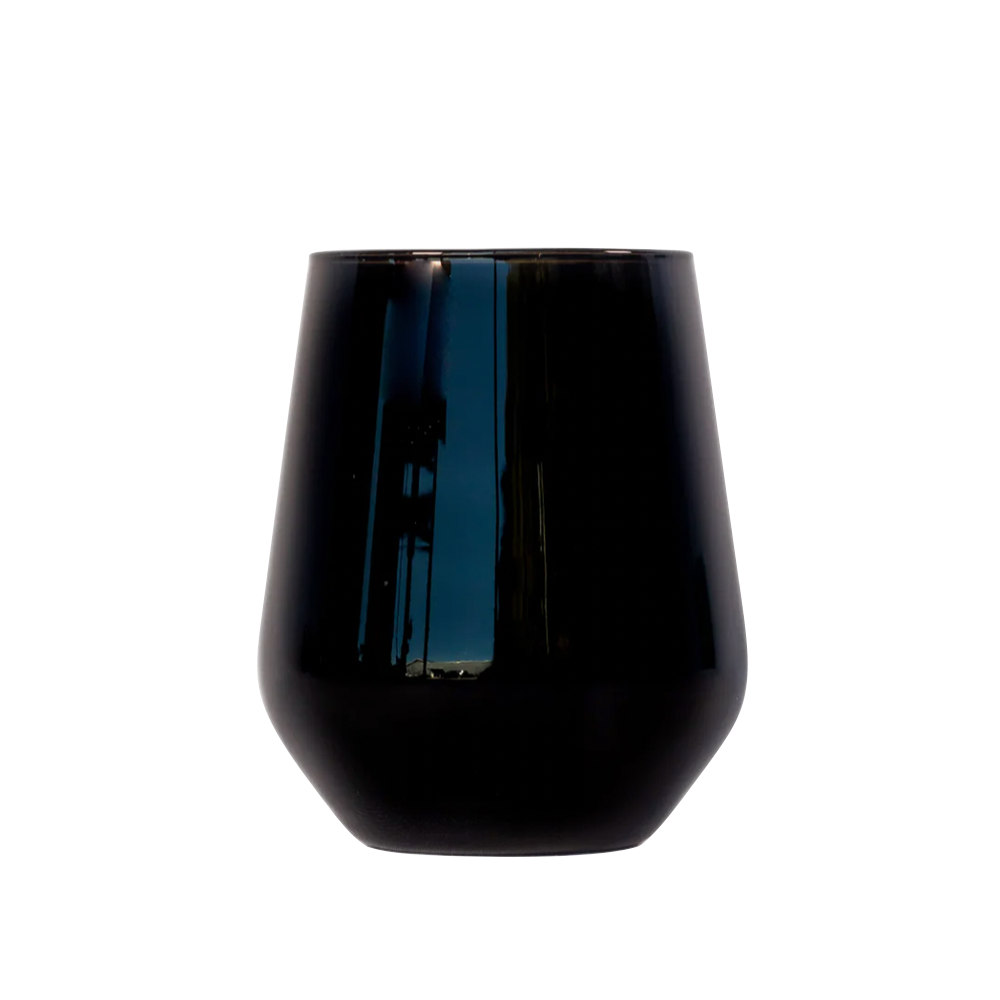 Estelle Colored Wine Stemware - Set of 6 {Black}