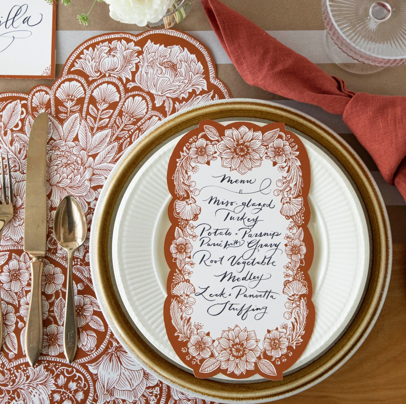 Harvest Blooms Table Accent