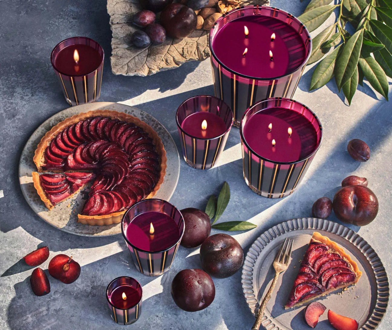 Nest Autumn Plum Votive Candle