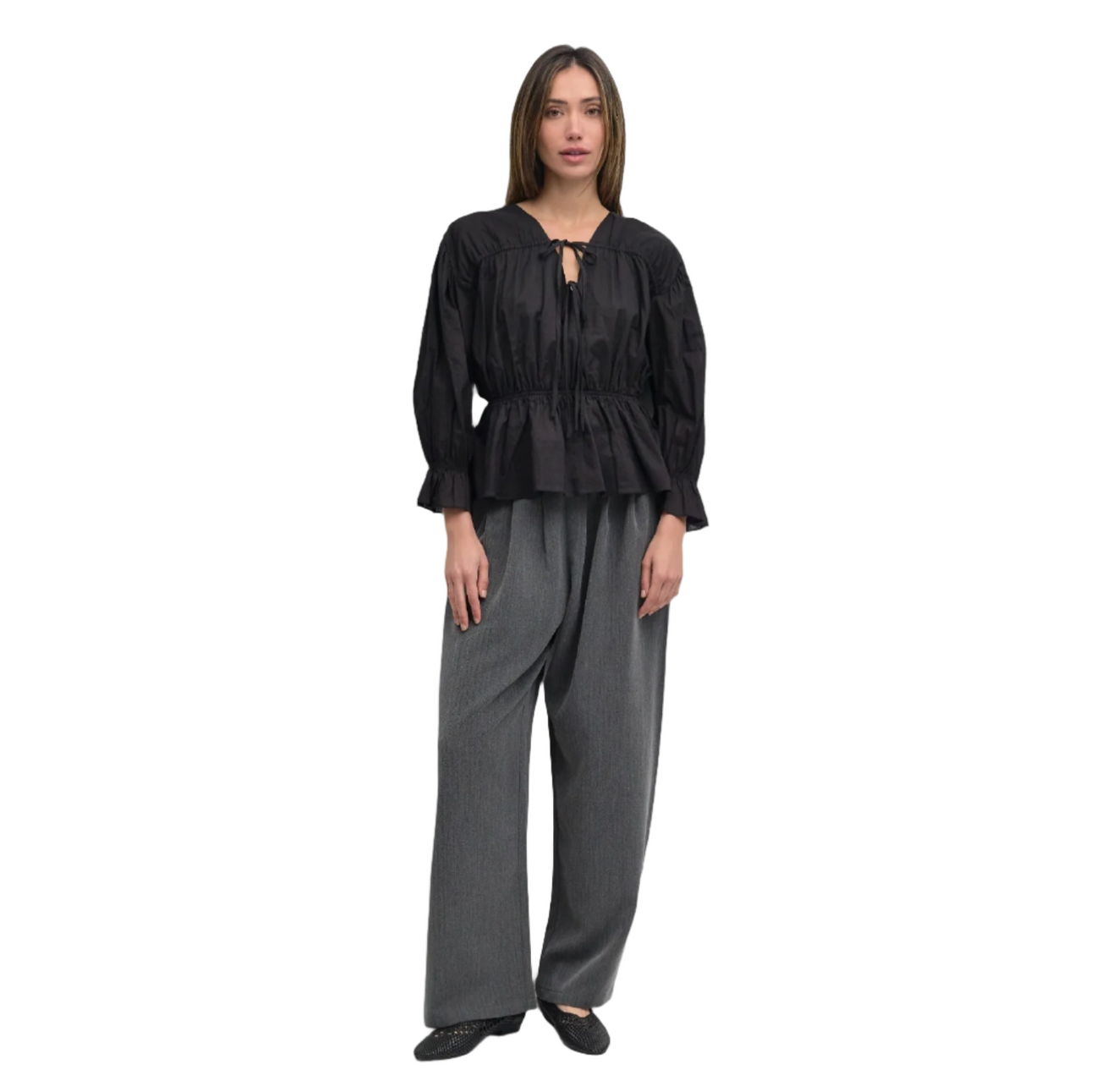 Kennedy Blouse, Black