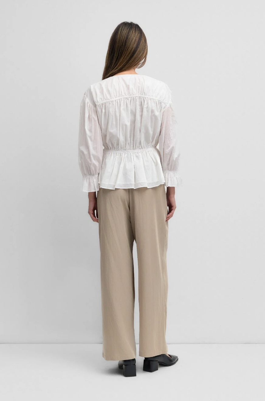 Kennedy Blouse, White