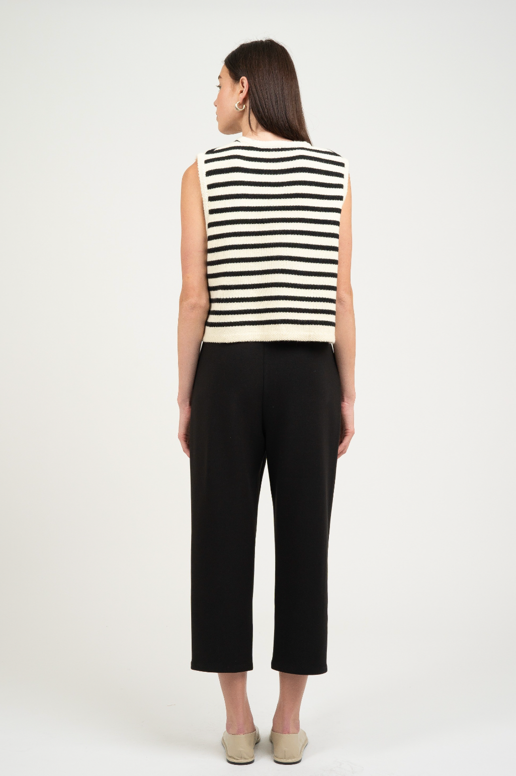 Coco Striped Sweater Vest