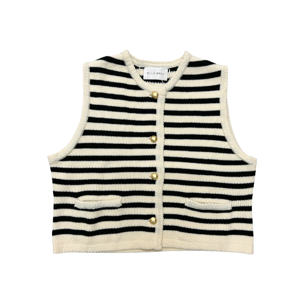 Coco Striped Sweater Vest
