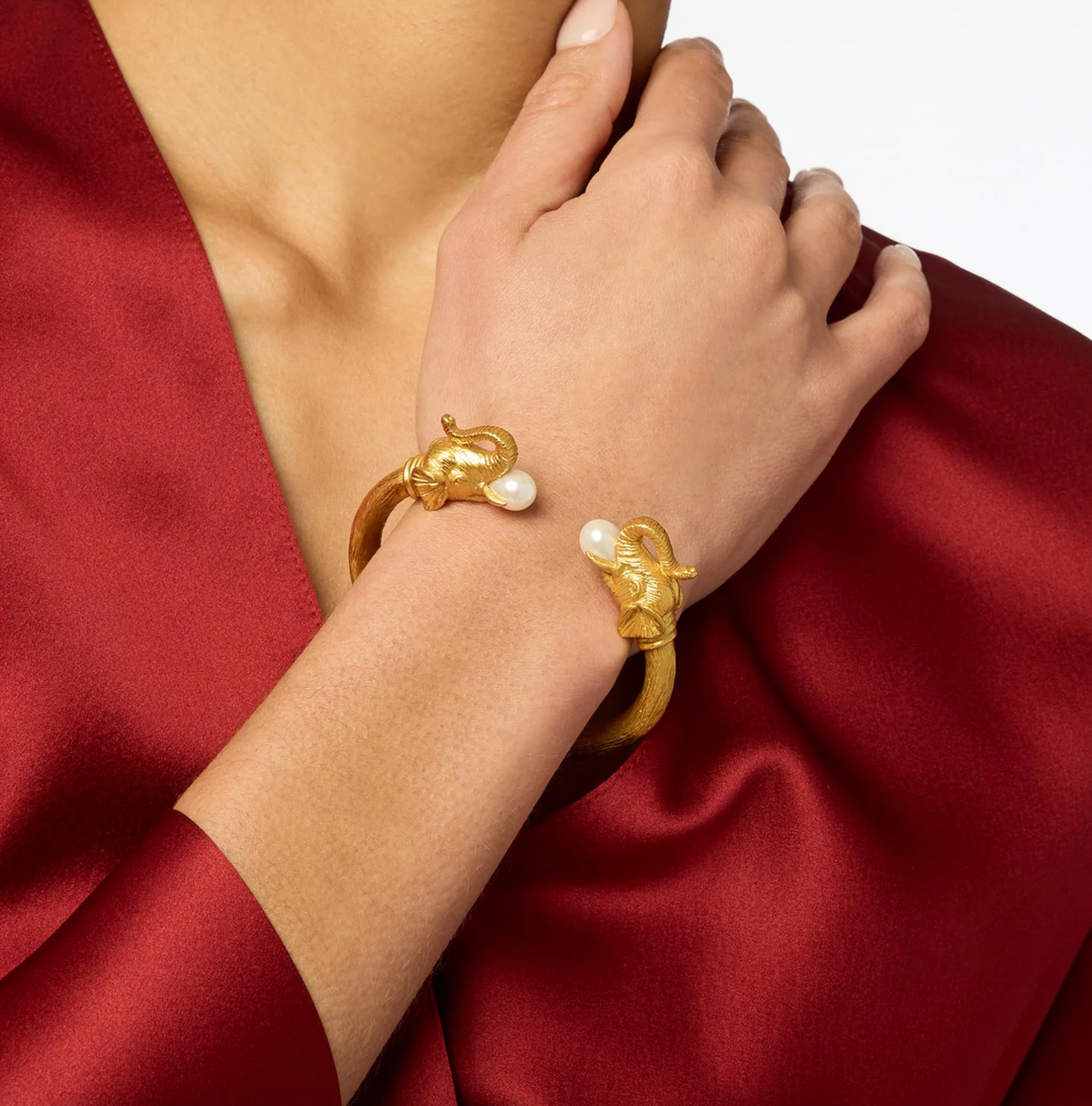 Julie Vos Elephant Cuff