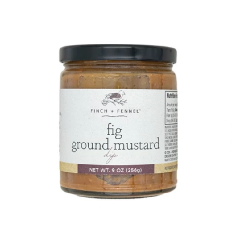 Finch + Fennel Fig Ground Mustard Dip