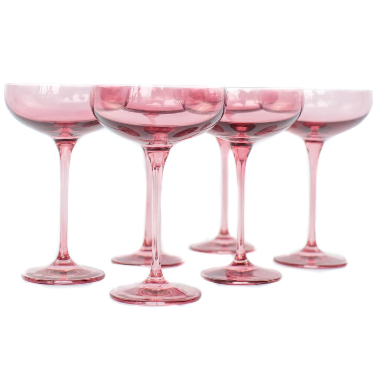 Estelle Rose Coupe Glasses