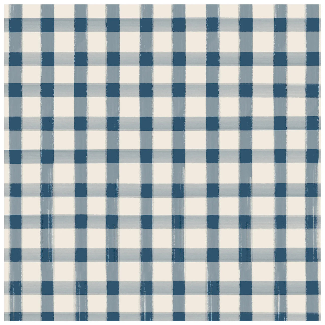 Navy Painted Cocktail Paper Napkins, Set of 20