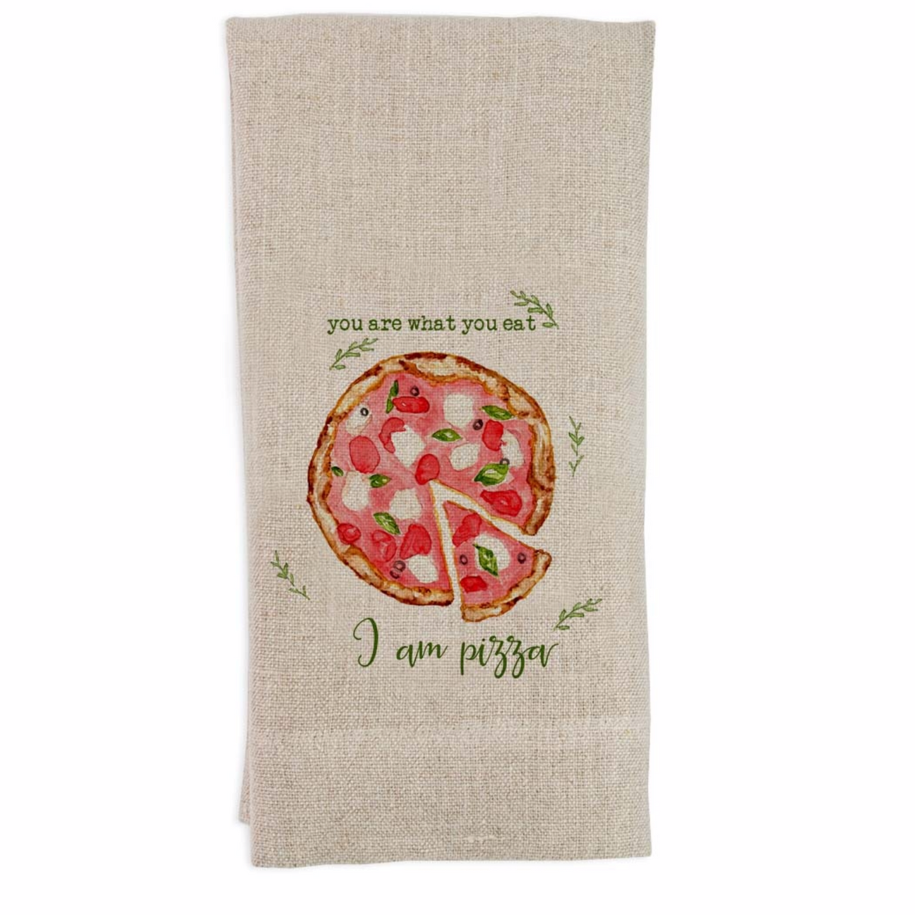I Am Pizza Kitchen Towel