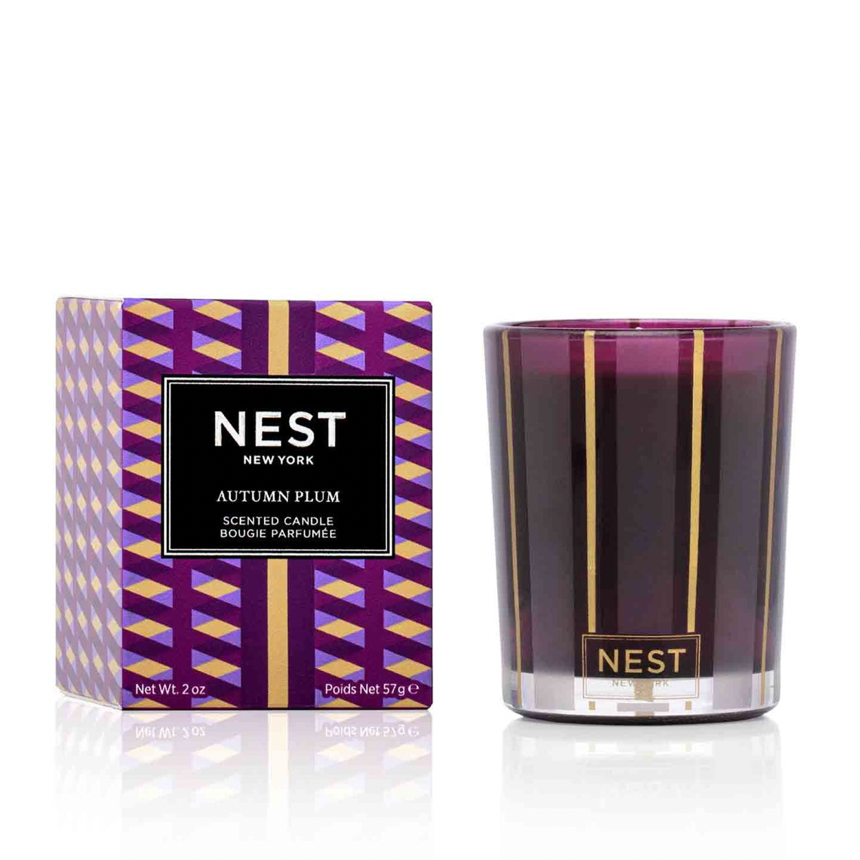 Nest Autumn Plum Votive Candle