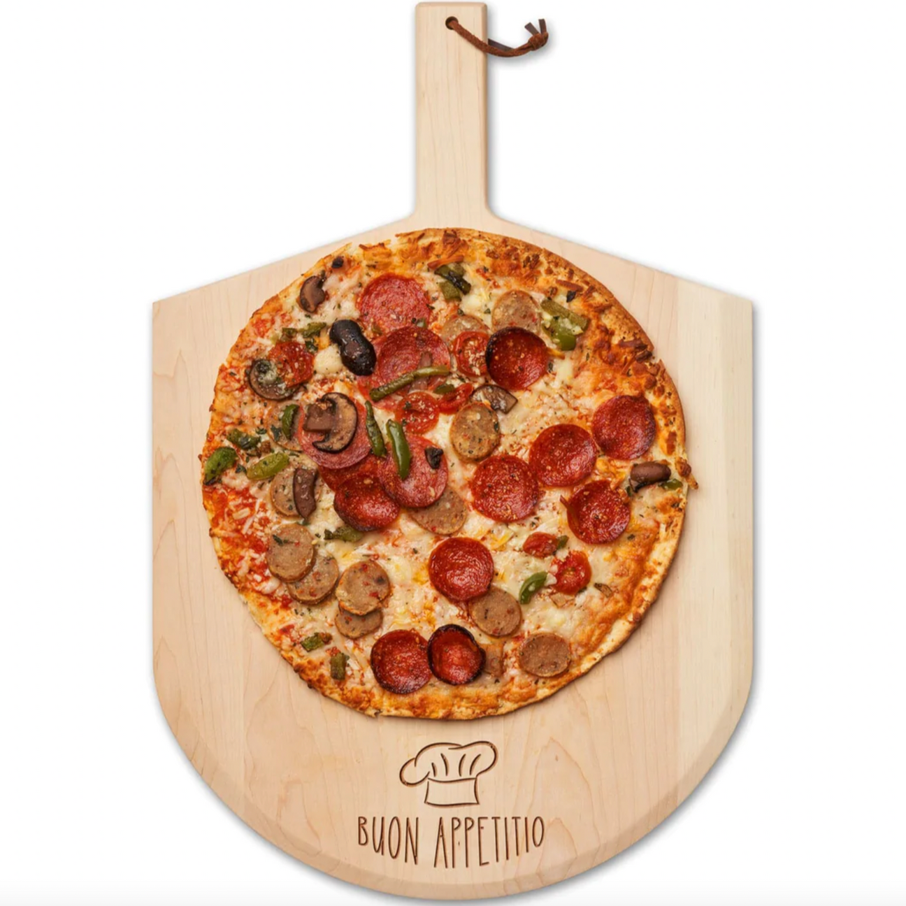 In Crust We Trust Maple Wood Pizza Peel