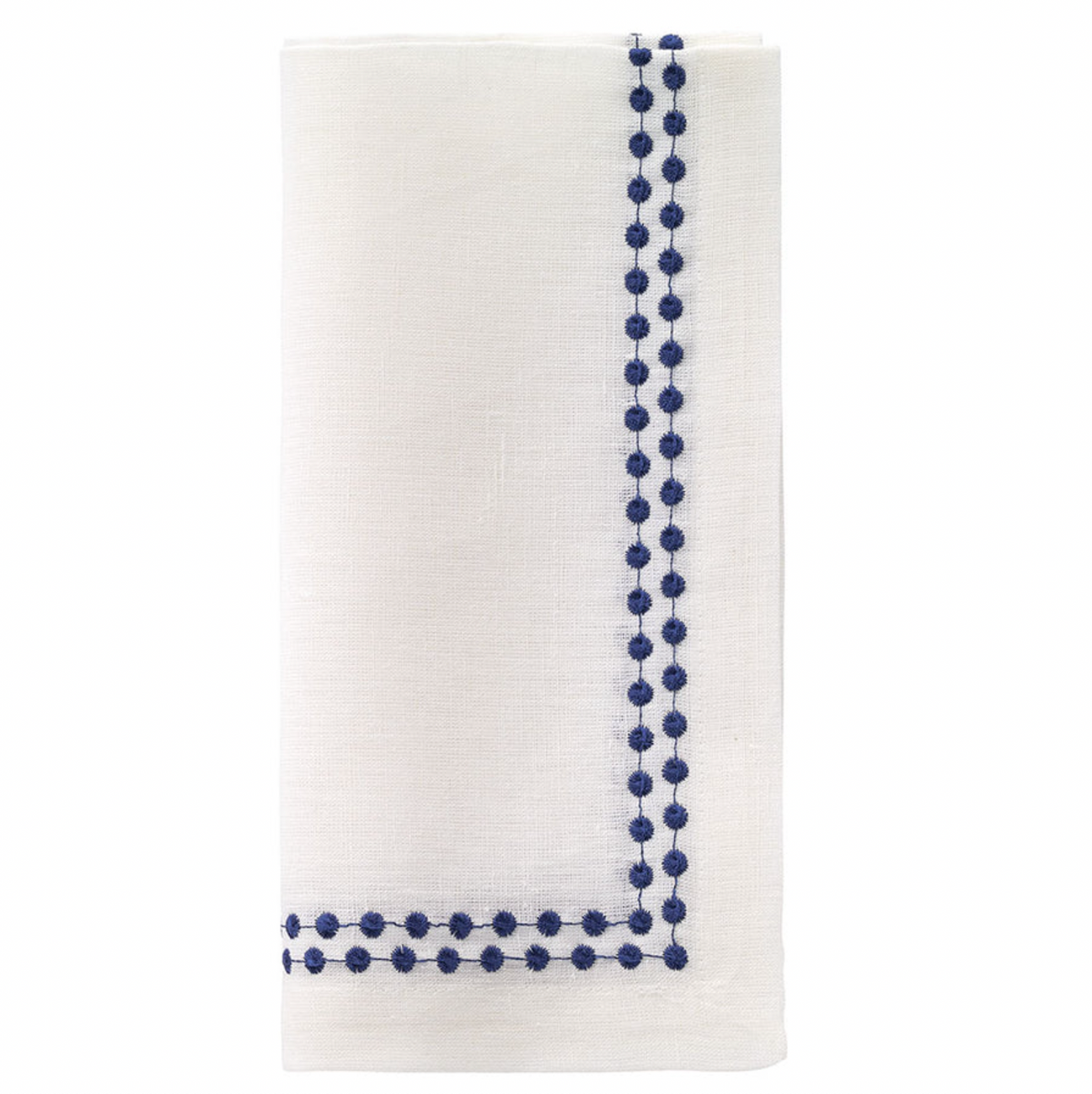 Navy Pearl Dinner Napkin