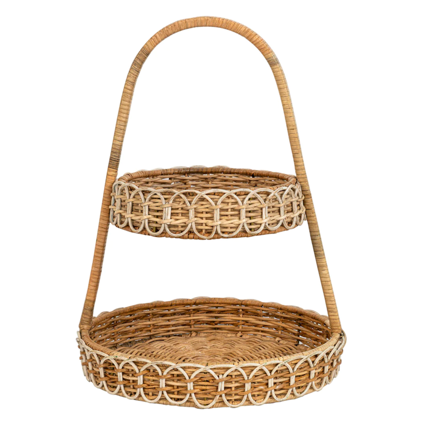 Marta Small Rattan Plant Basket