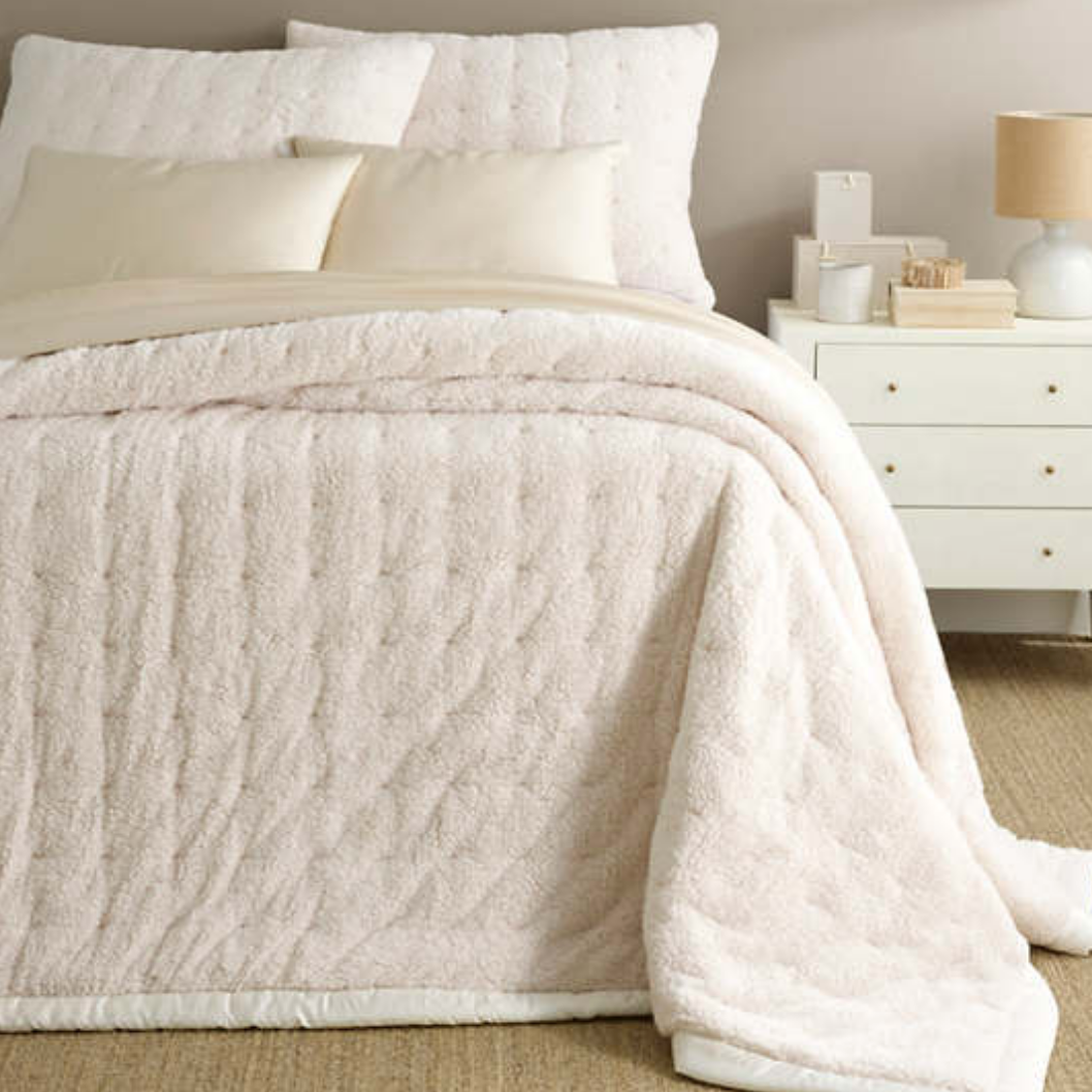 Pine Cone Hill Marshmallow Ivory Puff